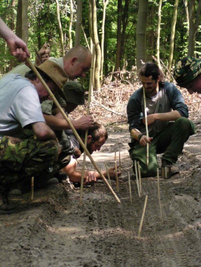 If asked to imagine the process of tracking, most would conjure a line of footprints and a buckskin clad mountain man with his nose to the ground.