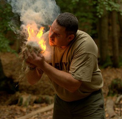 Together with the obvious, making food and water safe, fire also acts as a focal point and a morale booster.